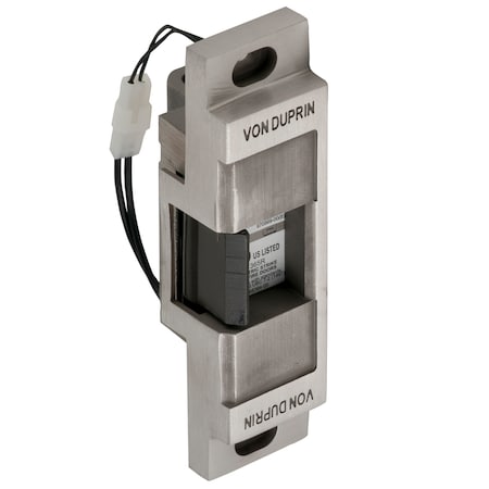 Von Duprin Von Duprin 6100 Series Electric Strikes, 24 VDC Stainless Steel 6112 24V US32D FS